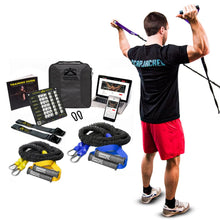 Load image into Gallery viewer, Crossover Symmetry Shoulder System Includes Two Sets of Resistance Bands Attachments (Athletic, Door Belts)