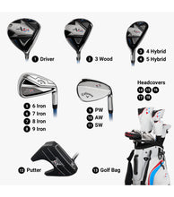 Load image into Gallery viewer, Callaway Golf 2026 XR Complete Golf Set - Golf Club Flex: Regular