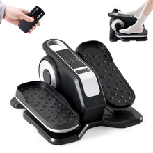 Load image into Gallery viewer, OLIXIS Under Desk Elliptical Machine - Black/Silver
