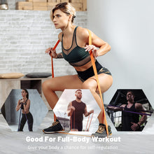 Load image into Gallery viewer, Resistance Bands, Pull Up Assist Bands - Workout Bands, Eexercise Bands for Working Out, Fitness, Training, Physical Therapy for Men Women - Dark Black