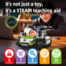 Load image into Gallery viewer, STEM Robotics Kit for Kids Ages 8-12,5 In1 Robot Building Kit Toys,337 Pcs Blocks App & Remote Control Robot Building Set