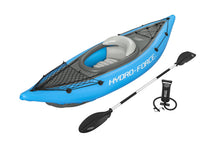 Load image into Gallery viewer, Hydro-Force Cove Champion X1 Inflatable Kayak Set 9'