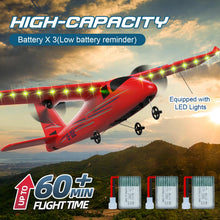 Load image into Gallery viewer, HRZPACT RC Airplane, 2.4GHZ Remote Control Airplane 2CH RC Plane, Hobby RC Airplanes Toy