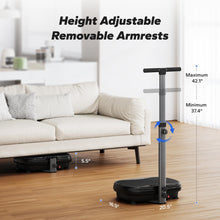 Load image into Gallery viewer, MERACH Vibration Plate Exercise Machine, Vibration Plate for Lymphatic Drainage Weight Loss, Vibrating Plate Exercise Machine with Handrails, Exercise Equipment for Women Men Home