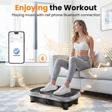 Load image into Gallery viewer, AXV Vibration Plate Fitness Platform Exercise Machine Vibrating Shaking Full Body Shaker Workout Vibrate Stand Shake Board Sport for Weight Loss Fat Burner for Gym Home Office