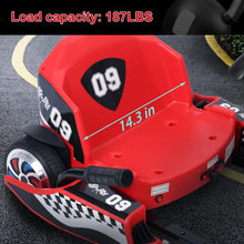 Load image into Gallery viewer, Go Kart for Kids, 36V Electric Go Kart, 16 MPH Fast Drift Kart with 350W Motor, Adjustable Kart Body Length (Red)