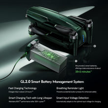 Load image into Gallery viewer, 6K Drone with Camera for Adults, 4K/30fps Video, 3-Axis Brushless Gimbal, 70mins Flight Time with 2 Batteries, 10000ft Long Range, FAA compliance