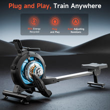 Load image into Gallery viewer, WENOKER Rowing Machine, Magnetic Rowing Machine for Home