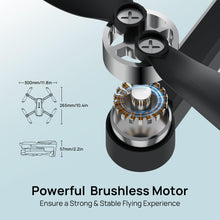 Load image into Gallery viewer, Drones with Camera for Adults 4k UHD, S20 Lite Brushless Motor FPV Foldable RC Drones for Adults Kids Beginners with 36 Mins Long Flight