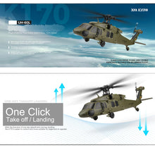 Load image into Gallery viewer, Remote Control Helicopter K170 Green brushless Motor Remote Control Helicopter Single Wing aileron Free 4CH 6-axis Gyroscope Altitude Hovering