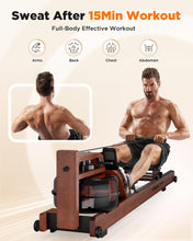 Load image into Gallery viewer, YOSUDA Water Rowing Machines for Home Use - PRO Upgraded Size