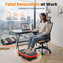 Load image into Gallery viewer, AXV Vibration Plate Fitness Platform Exercise Machine Vibrating Shaking Full Body Shaker Workout Vibrate Stand Shake Board Sport for Weight Loss Fat Burner for Gym Home Office