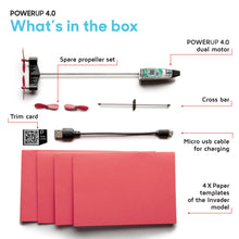 Load image into Gallery viewer, 4.0 The Next-Generation Smartphone Controlled Paper Airplane Kit, RC Controlled. Easy to Fly with Autopilot & Gyro Stabilizer