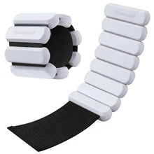 Load image into Gallery viewer, Rnnwolf Wrist Ankle Weights for Women Men 2lbs /Pair -(Grey)