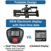 Load image into Gallery viewer, Vaunn Under Desk Bike Pedal Exerciser Ergometer with LCD Display