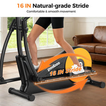 Load image into Gallery viewer, pooboo Elliptical Machine - 16IN-Stride Orange