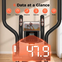 Load image into Gallery viewer, YOSUDA Foldable Elliptical Exercise Machine