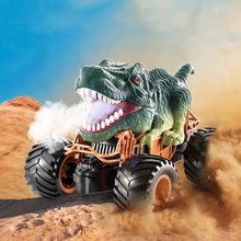 Load image into Gallery viewer, Remote Control Dinosaur Car, 2.4Ghz RC Truck for Toddlers, Electric Hobby RC Car Toys with Light & Sound Spray Birthday