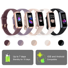 Load image into Gallery viewer, Bakoor Fitness Tracker, Fitness Watch (Cream)