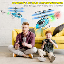 Load image into Gallery viewer, TERRAMUS Remote Control Helicopter for Kids, 2.4G Altitude Hold RC Helicopters with LED Light & Gyro, Radio Controlled Aircraft Indoor Toy with 3.5 Channel High Low Speed for Boys Beginner