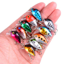 Load image into Gallery viewer, Aorace 56pcs Fishing Lures Large Hard Bait Minnow VIB Lure with Treble Hook Life-Like Swimbait Fishing Bait Popper Crankbait Vibe Sinking Lure for Bass Trout Walleye Redfish
