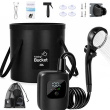 Load image into Gallery viewer, Portable Shower for Camping, Rechargeable Camping Shower, Long Running Time