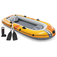 Load image into Gallery viewer, INTEX Challenger 3-Person Inflatable Boat Set with Oars and Pump