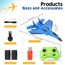 Load image into Gallery viewer, RC Plane, Remote Control Airplane Toy - RC Plane Remote Control Planes 2CH 2.4Ghz Rc Aircraft with Lights