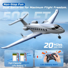 Load image into Gallery viewer, DEERC G650 RC Plane Private Jet,3-CH Remote Control Airplane Toys