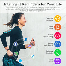 Load image into Gallery viewer, Zeacool Fitness Tracker with 24/7 Heart Rate, Blood Oxygen Blood Pressure Sleep Monitor, Activity Trackers 5 ATM Waterproof,Step Calorie Counter Pedometer Health Smart Watch for Women Men Beige