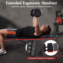 Load image into Gallery viewer, 2026 Adjustable Weight Bench with Leg Extension, 770LBS Foldable Incline Decline Bench Press, 4-in-1 Workout Bench with Roman Chair & Preacher Curl, Full Body Strength Training Equipment for Home Gym