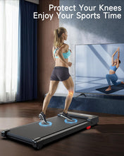 Load image into Gallery viewer, Walking Pad Treadmill - Black Red