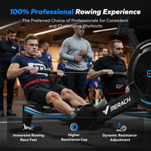 Load image into Gallery viewer, MERACH Rowing Machines for Home - Black