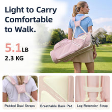 Load image into Gallery viewer, T WINSOLOGY Lite Series Golf Stand Bag, 4-Way Full-Length Dividers