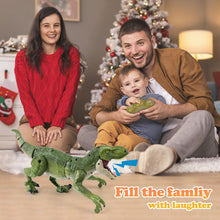 Load image into Gallery viewer, Remote Control Dinosaur Toys for Kids Ages 4-7 8-12 - Best Birthday Gifts for Boys 4 5 6 7 8 9 10 11 12 Year Old, RC Walking Dino