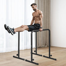Load image into Gallery viewer, VEVOR Dip Bars, 440 lbs Capacity - Black