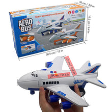 Load image into Gallery viewer, 4CH RC Airplane Radio Remote Control Vehicle Car Electric Plane Aircraft Model Toy Music, Light Kids Birthday Gifts (Blue)