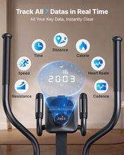 Load image into Gallery viewer, MERACH Elliptical Exercise Machine - Black