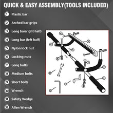 Load image into Gallery viewer, TOPOKO Upgrade Pull Up Bar for Doorway, Max Capacity 440 lbs