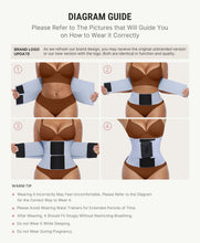 Load image into Gallery viewer, FeelinGirl Workout Waist Trainer Cincher Corset Shaper Tummy Slimmer Plus Size for Women Slate Blue S