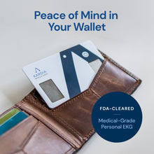 Load image into Gallery viewer, KardiaMobile Card Credit-Card Sized EKG, Medical-Grade & FDA-Cleared Personal Heart Monitor