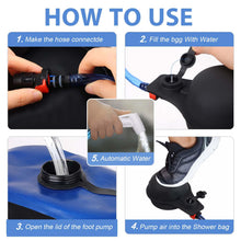 Load image into Gallery viewer, Zyxformis Portable Camping Shower Bag, 5 Gal/20L TPU