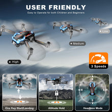 Load image into Gallery viewer, Drone with Camera for Adults, 2K HD FPV Drones with Upgrade Altitude Hold