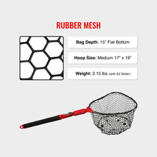 Load image into Gallery viewer, EGO S2 Slider Compact Fishing Landing Net, Large Rubber Mesh