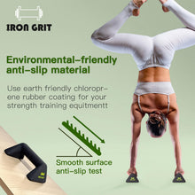 Load image into Gallery viewer, Push Up Handles with Ergonomic Handles and 4lb weight-Non-slip Parallettes Bars for Strength