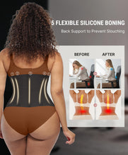 Load image into Gallery viewer, FeelinGirl Corset Perspiring Workout Waist Trainer Corset Trimmer Belt for Women Tummy Control Black M