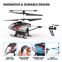 Load image into Gallery viewer, DEERC DE52 Remote Control Helicopter,Altitude Hold RC Helicopters with Storage Case Extra Shell,2.4GHz Aircraft Indoor Flying Toy with High&Low Speed Mode,2 Modular Battery for 24 Min Play Boys Girls