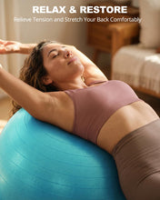 Load image into Gallery viewer, Trideer Extra Thick Yoga Ball Exercise Ball, 5 Sizes Ball Chair, Heavy Duty Swiss Ball -Turkis