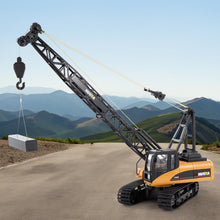 Load image into Gallery viewer, RC Crane Toy, 15CH Remote Control Crane for Boys 8-12, RC Crane Tower Construction Vehicles with Heavy Duty Metal Hook