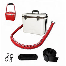 Load image into Gallery viewer, Paracord Cooler Strap for Engel 13/19qt, Adjustable Carry Sling with Pad